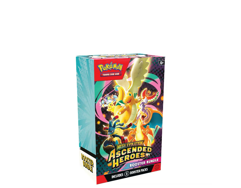 2026 Pokémon Mega Evolution Ascended Heroes Booster Bundle