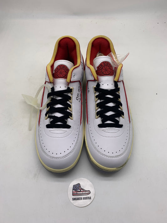 Jordan 2 Retro Low SP Off-White White Red