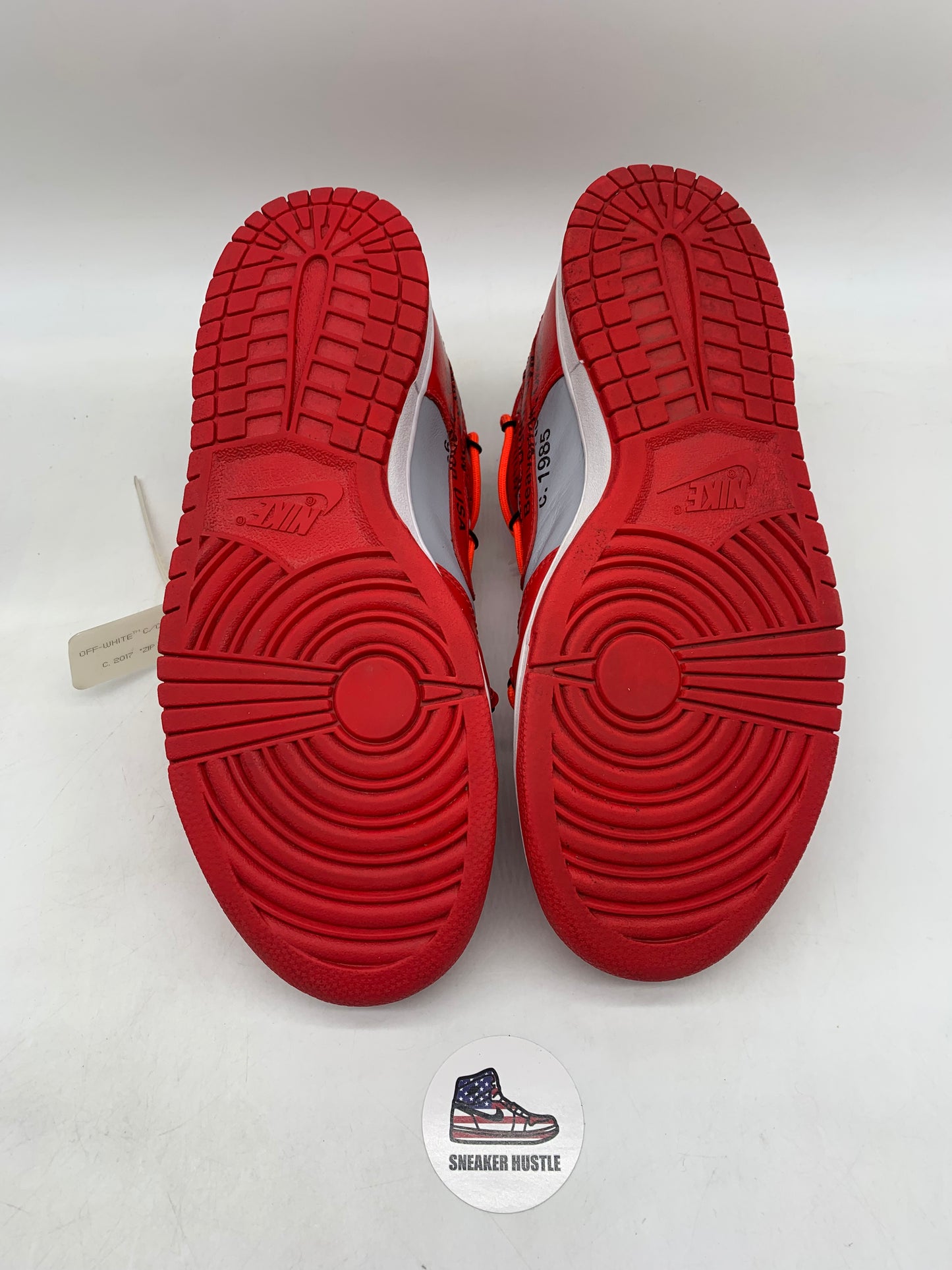 Nike Dunk Low Off-White University Red