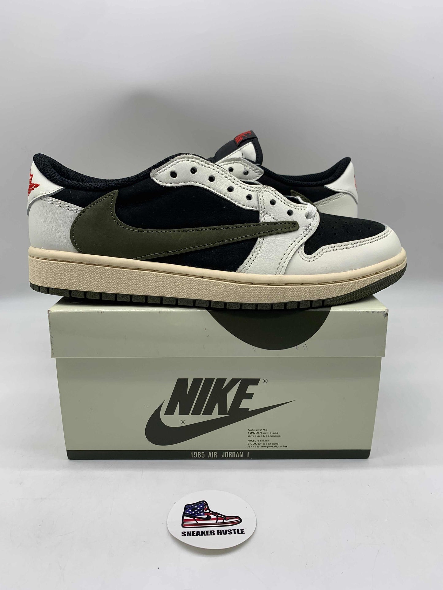 Jordan 1 Retro Low OG SP Travis Scott Olive (Women's)