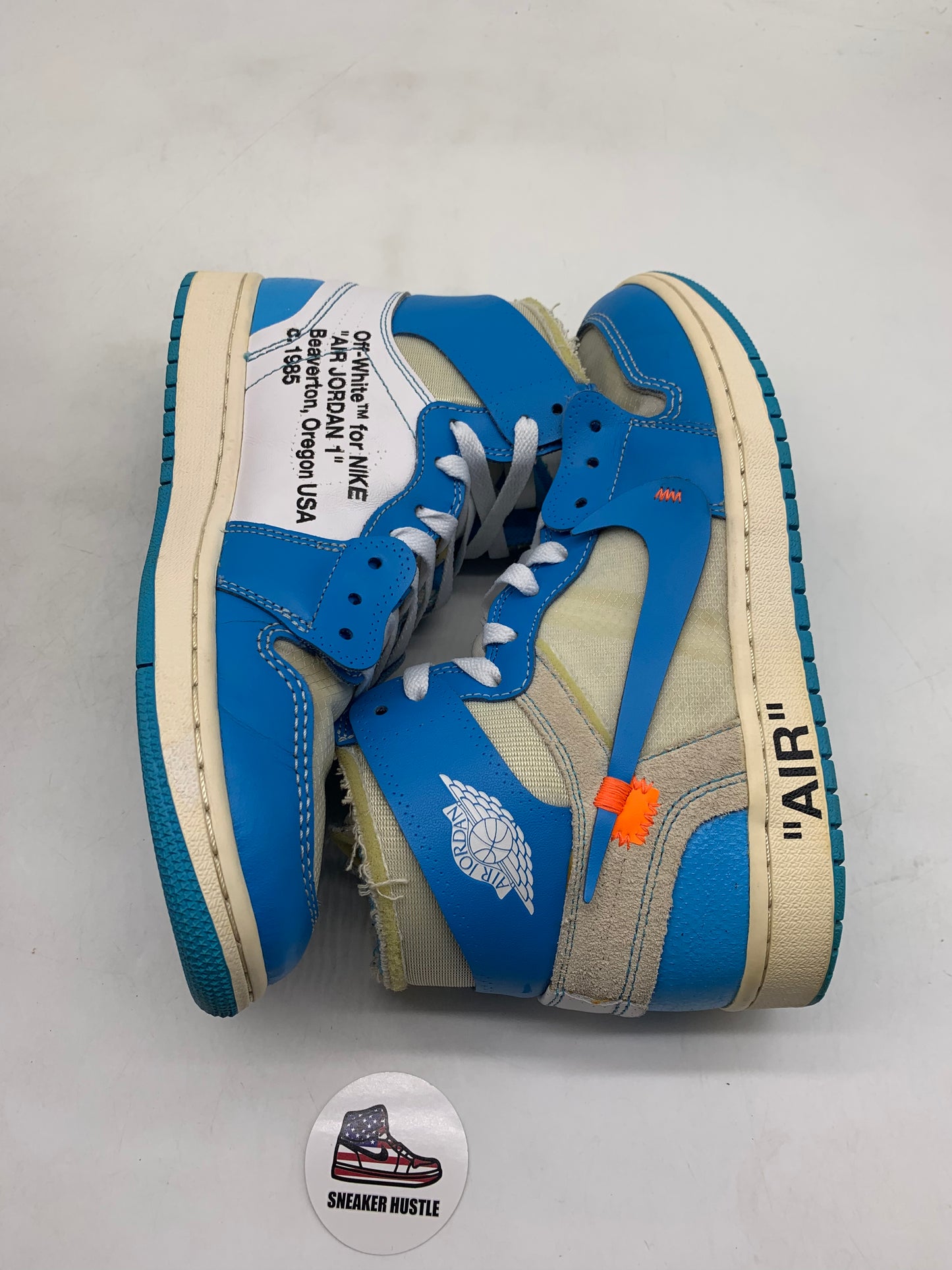 Jordan 1 Retro High Off-White University Blue