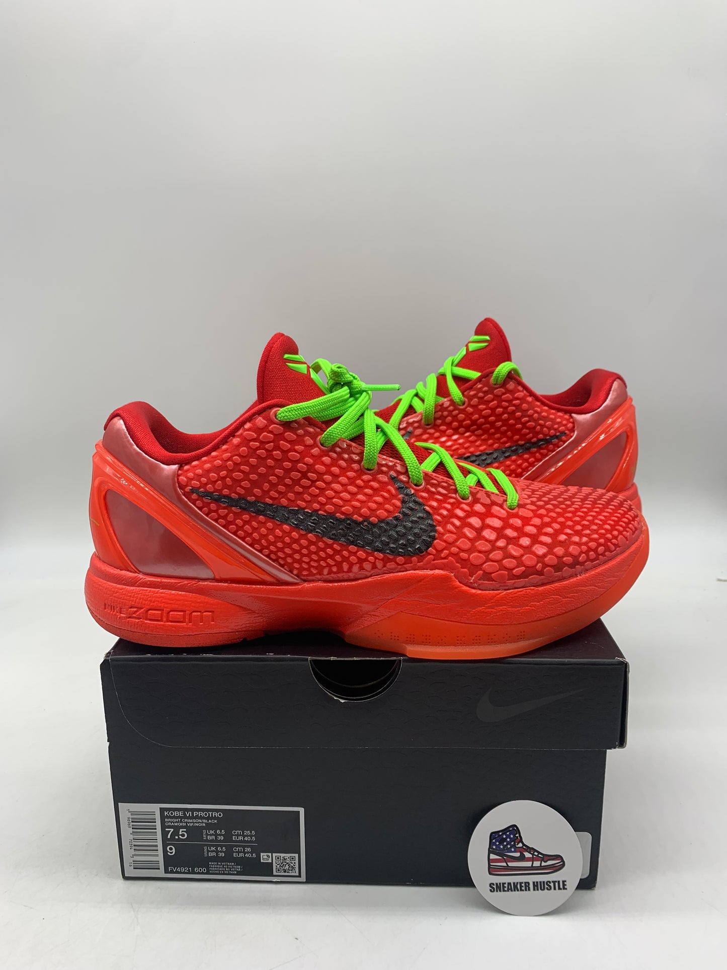 Nike Kobe 6 Protro Reverse Grinch