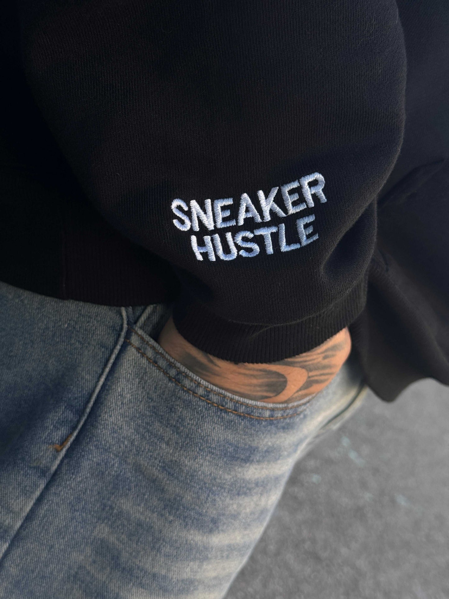 Stay Firme Hoodie (Black) Sneaker Hustle