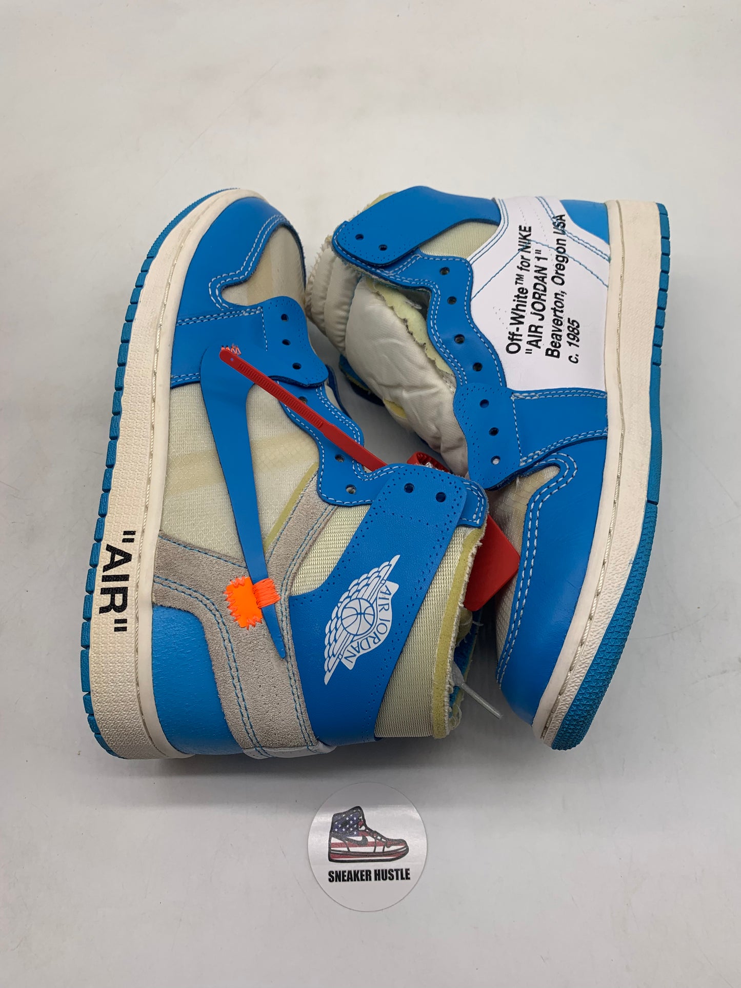 Jordan 1 Retro High Off-White University Blue