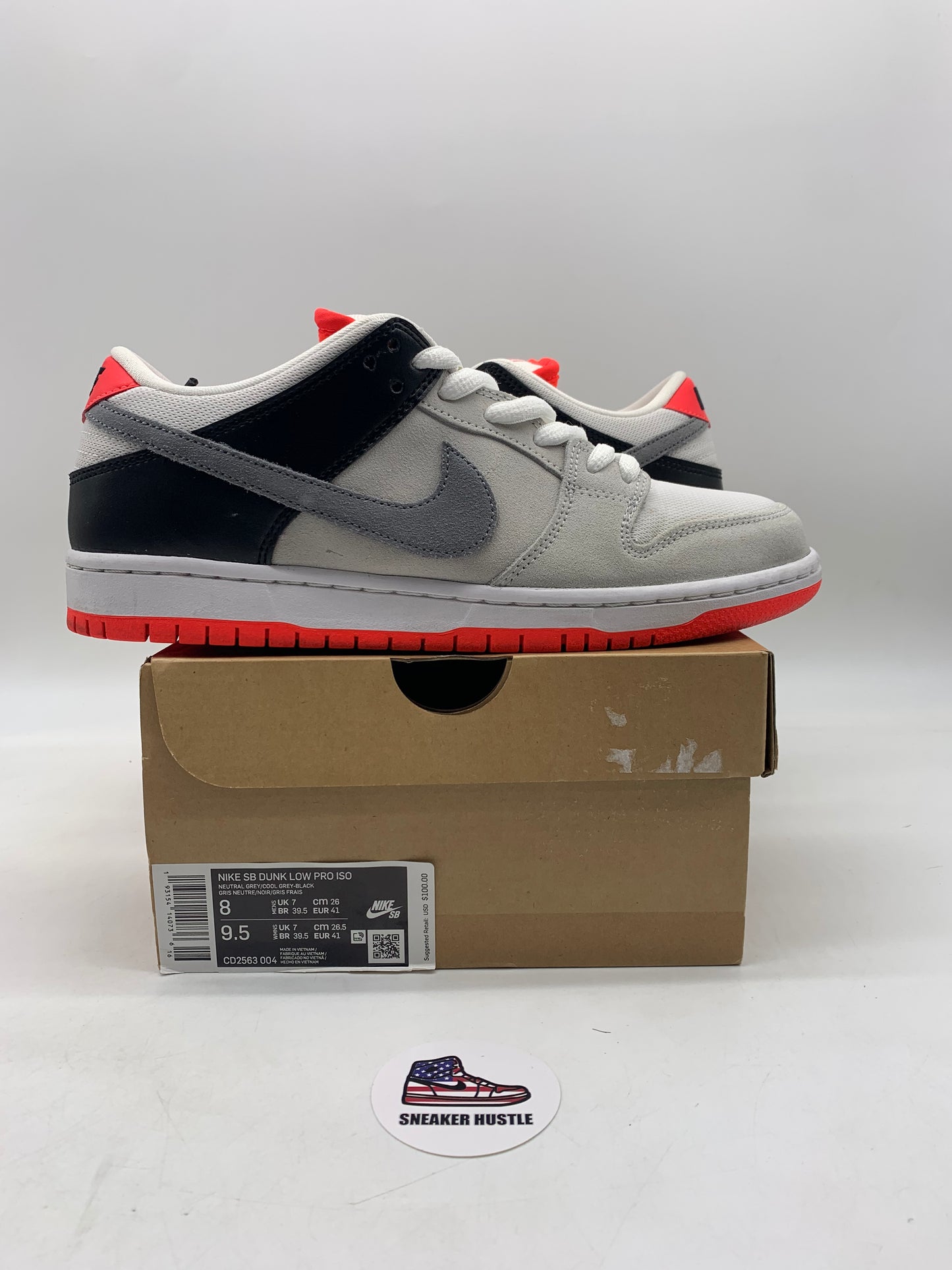Nike SB Dunk Low Infrared Orange Label