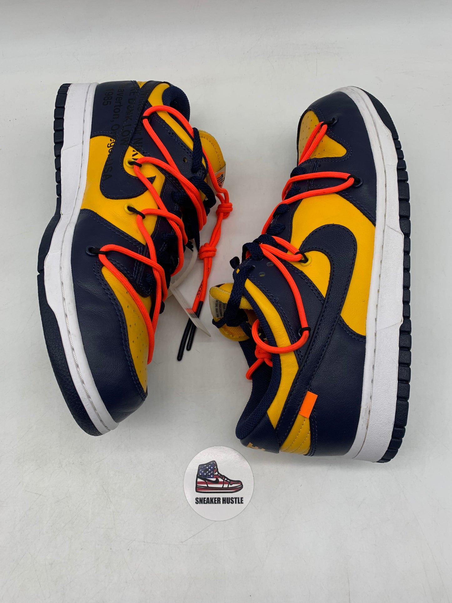 Nike Dunk Low Off-White University Gold