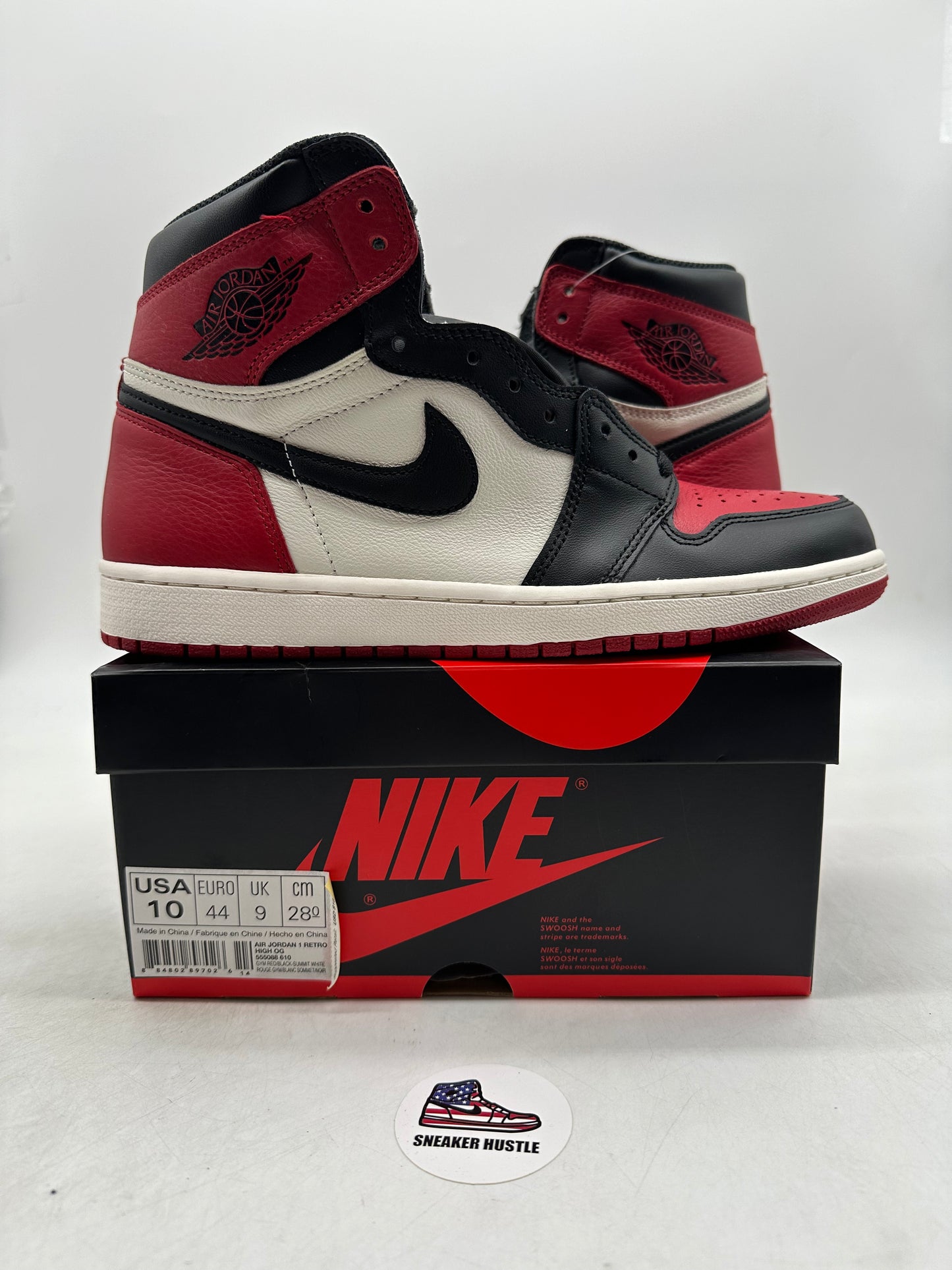 Jordan 1 Retro High Bred Toe