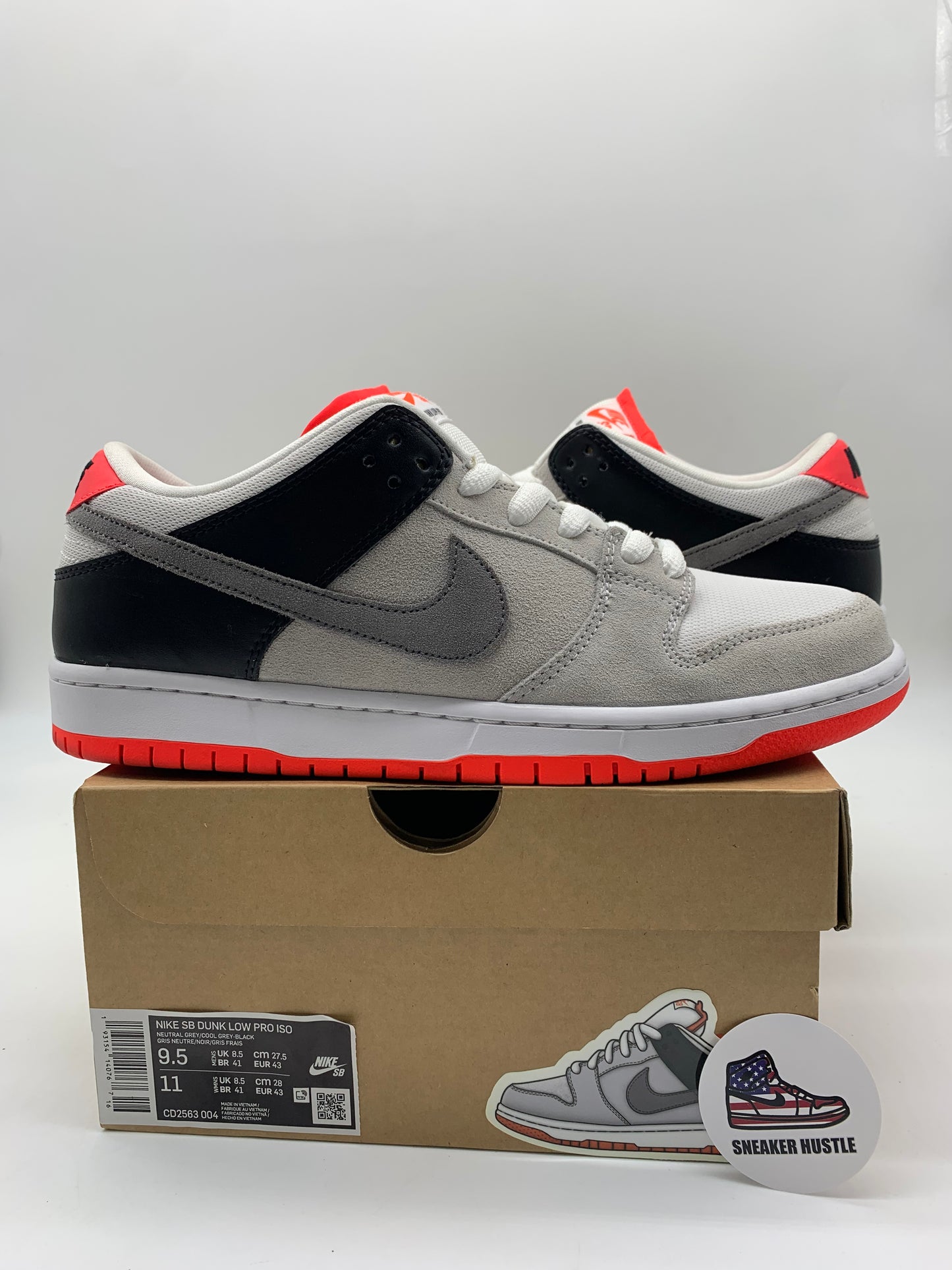 Nike SB Dunk Low Infrared Orange Label