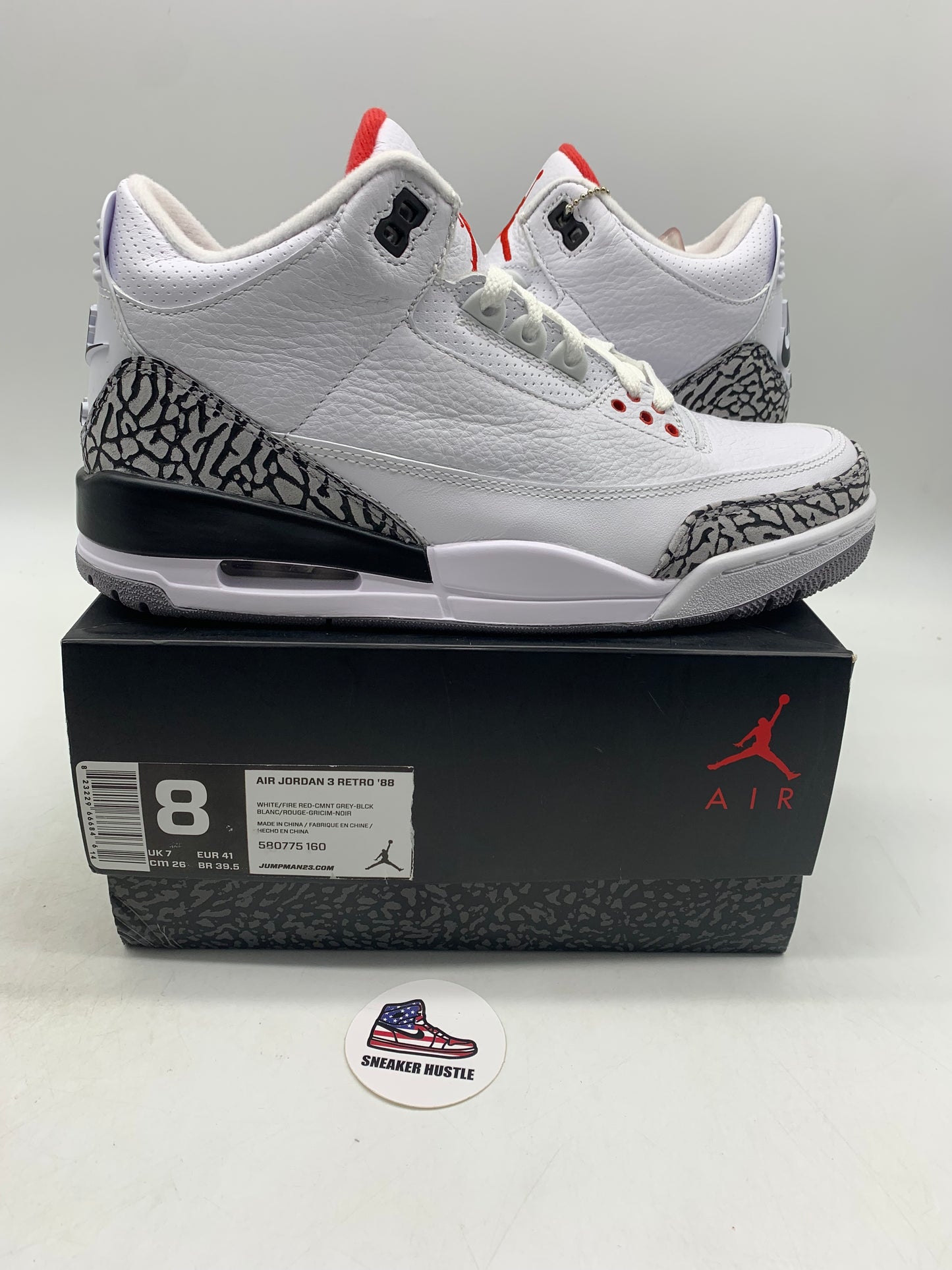 Jordan 3 Retro White Cement '88 Dunk Contest (2013)