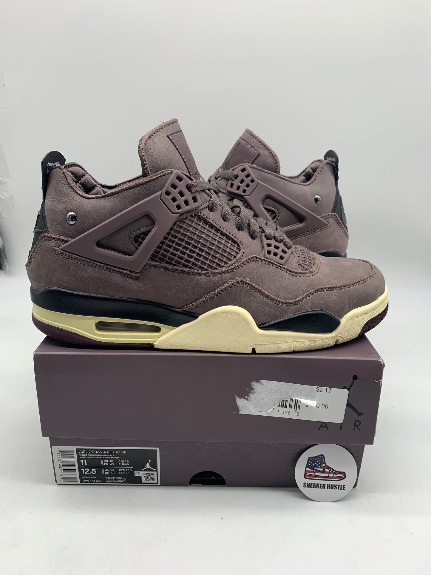 Jordan 4 Retro SP A Ma Maniére Violet Ore