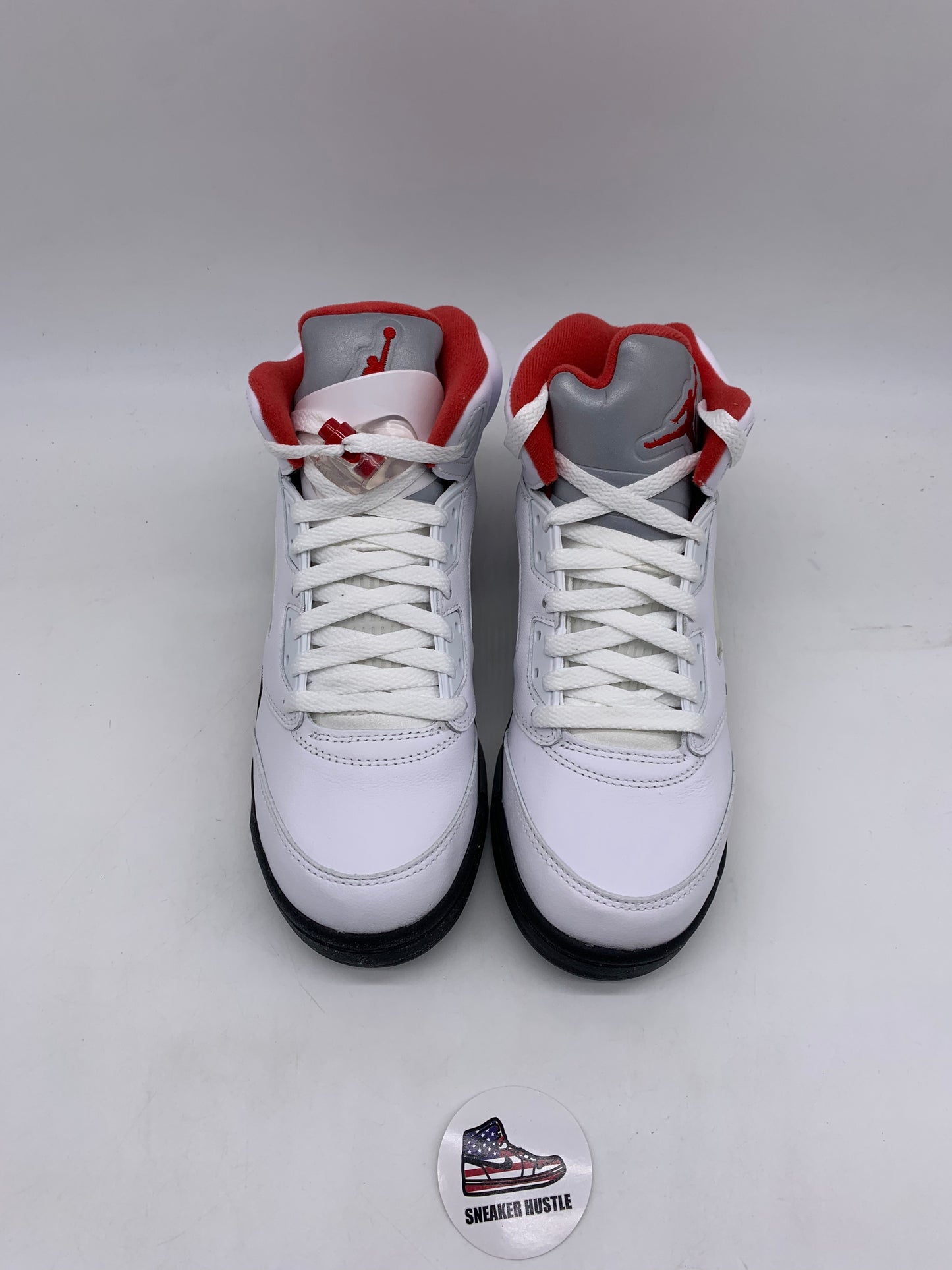 Jordan 5 Retro Fire Red Silver Tongue (2020) (GS)