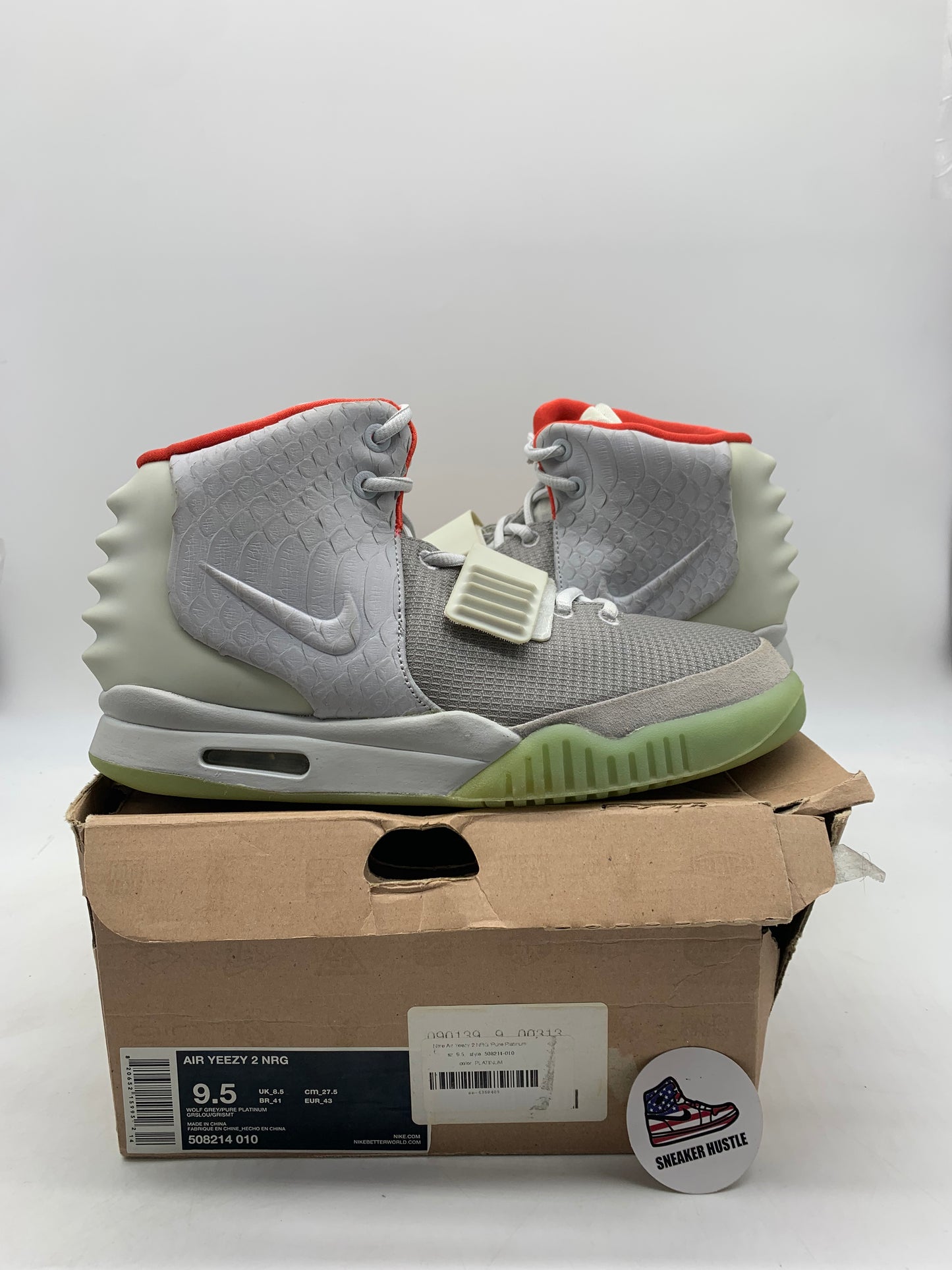Nike Air Yeezy 2 Pure Platinum