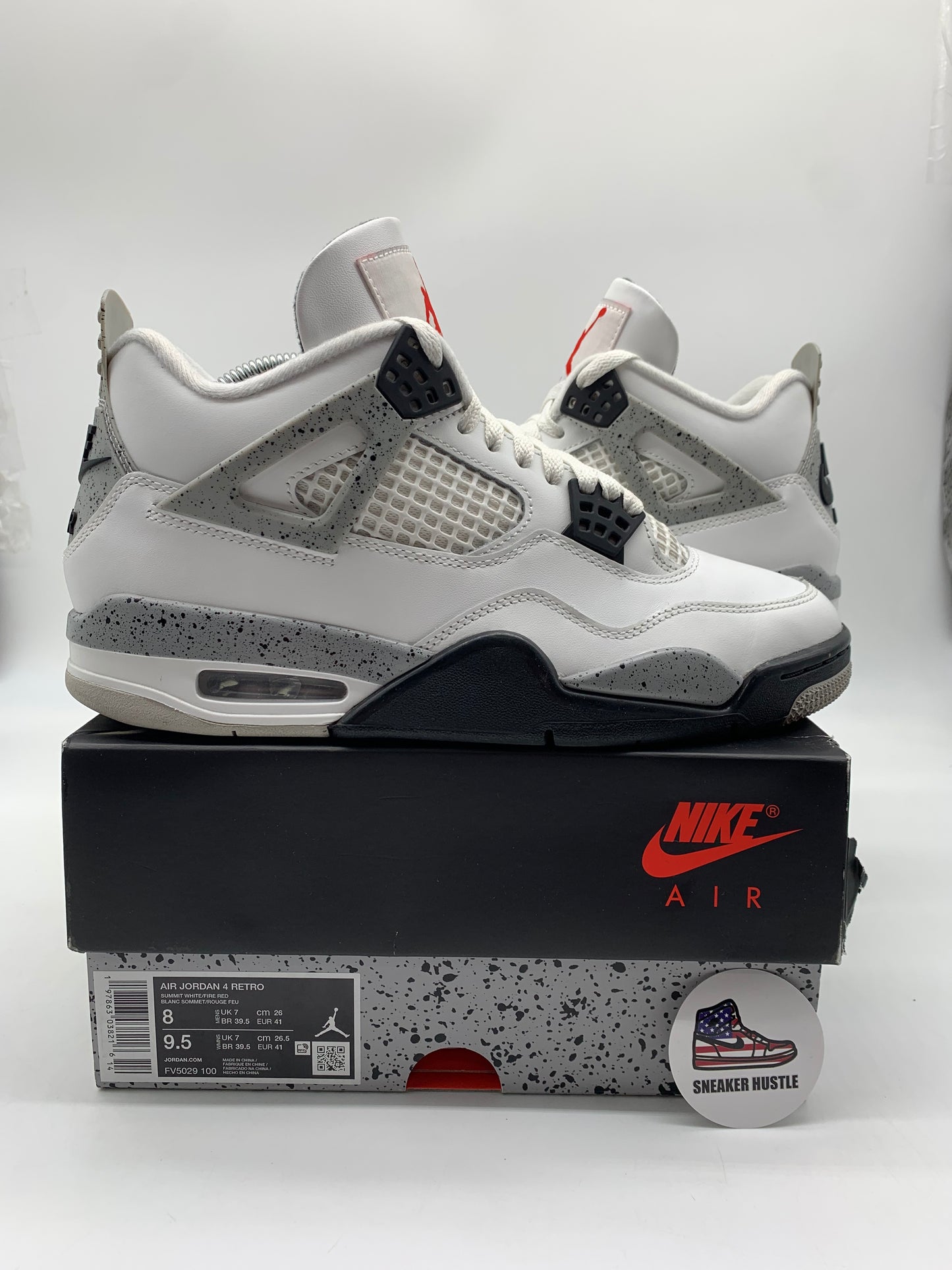 Jordan 4 Retro White Cement (2025)
