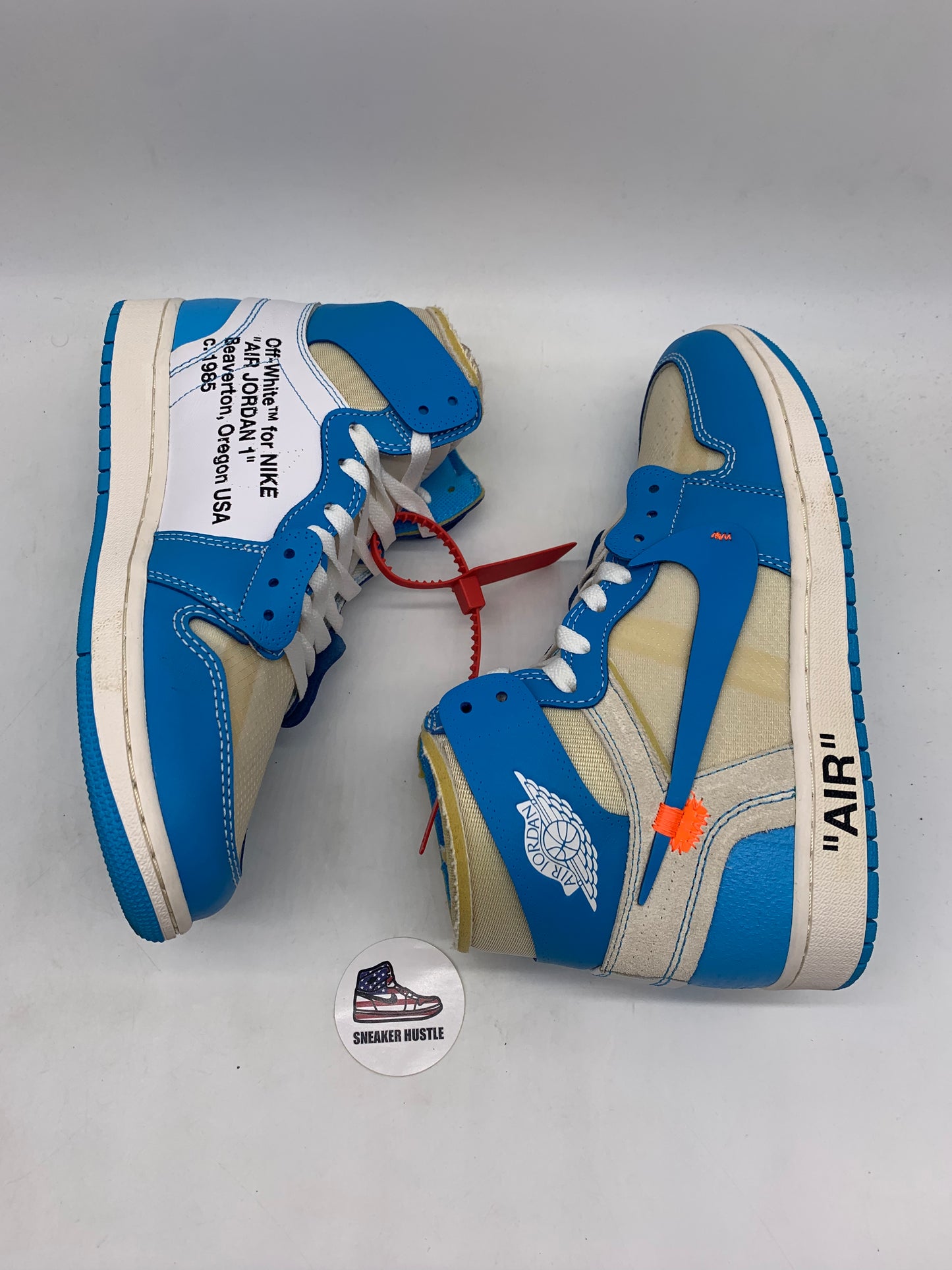 Jordan 1 Retro High Off-White University Blue