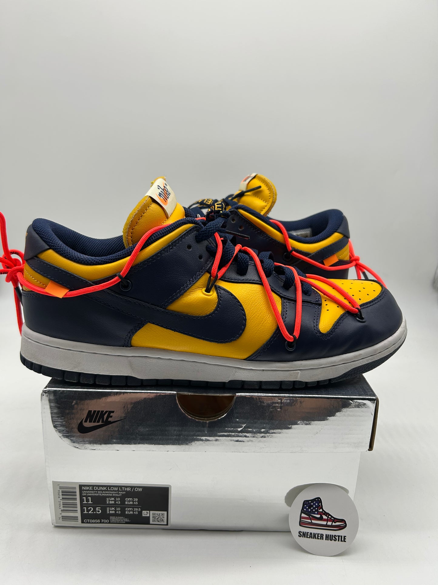 Nike Dunk Low Off-White University Gold
