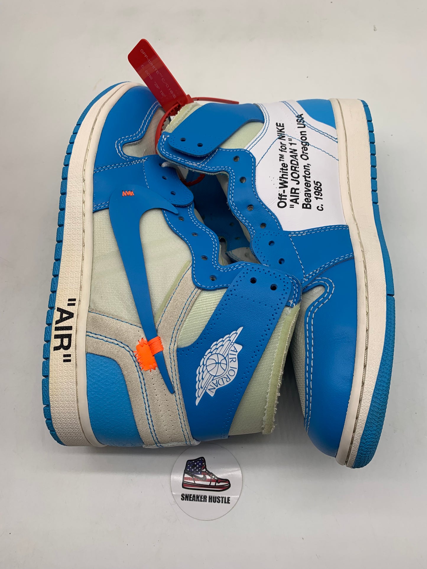 Jordan 1 Retro High Off-White University Blue