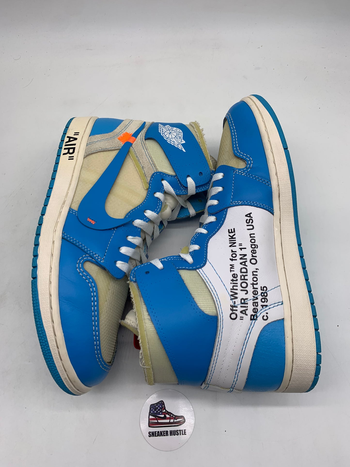 Jordan 1 Retro High Off-White University Blue