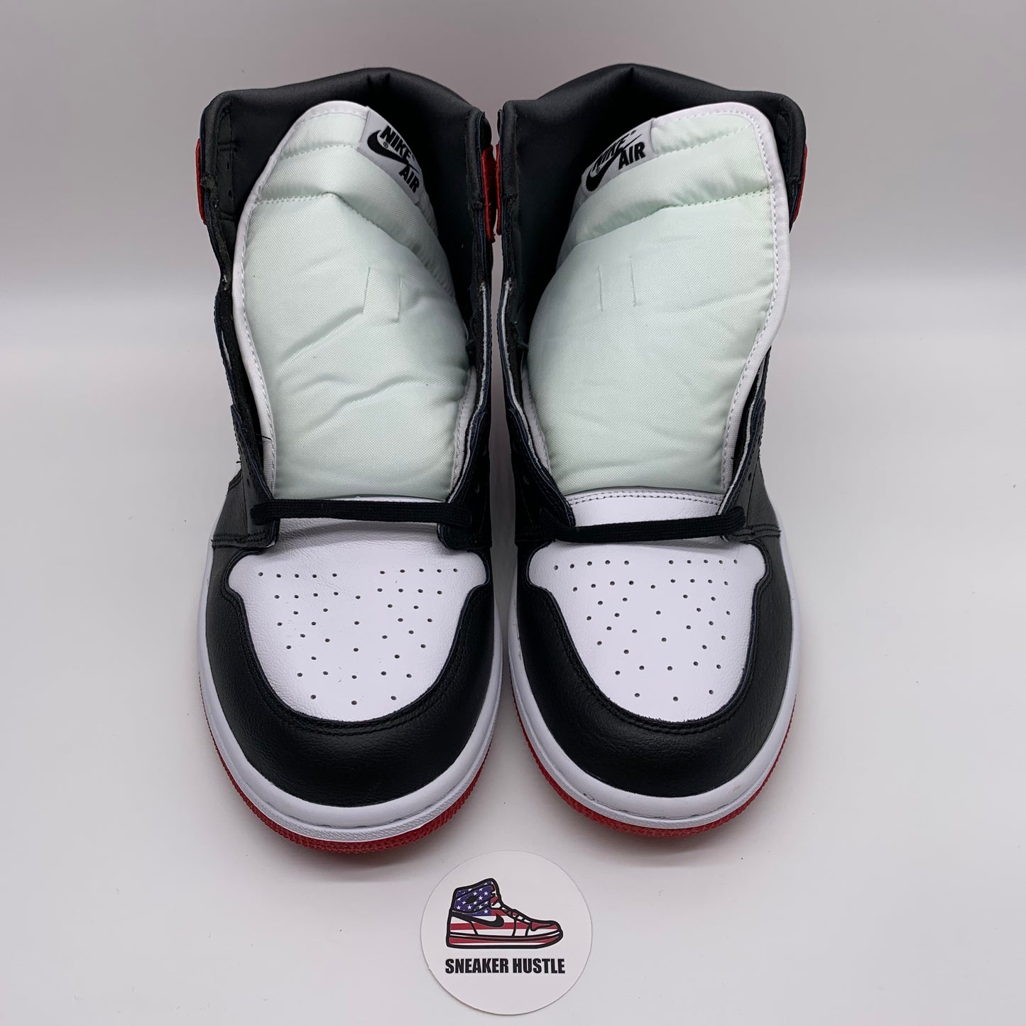 Jordan 1 Retro High Satin Black Toe (Women's)