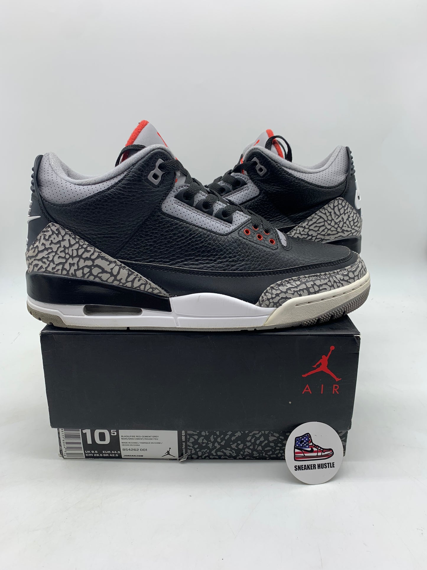 Jordan 3 Retro Black Cement (2018)