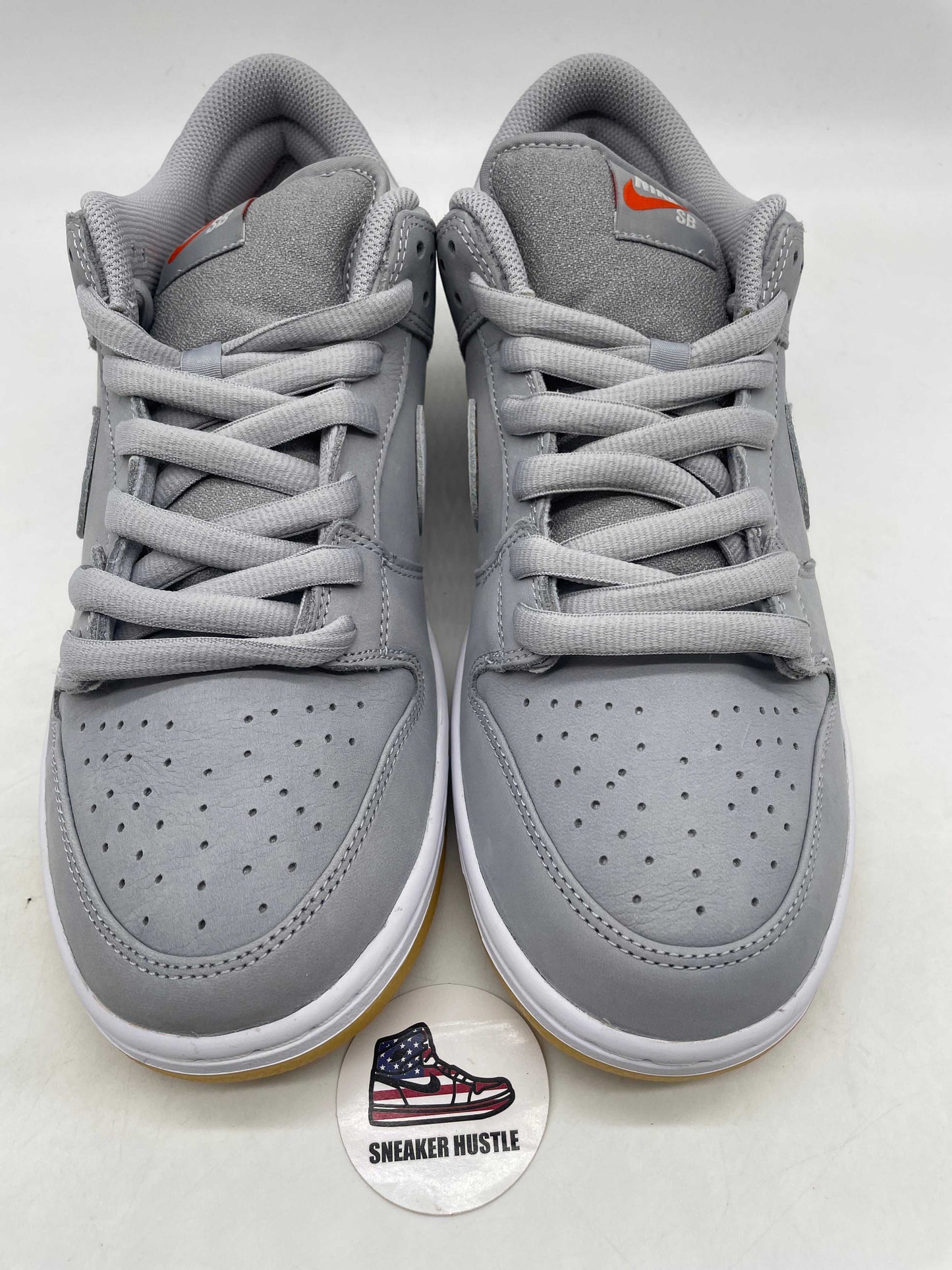 Nike SB Dunk Low Pro ISO Orange Label Wolf Grey Gum