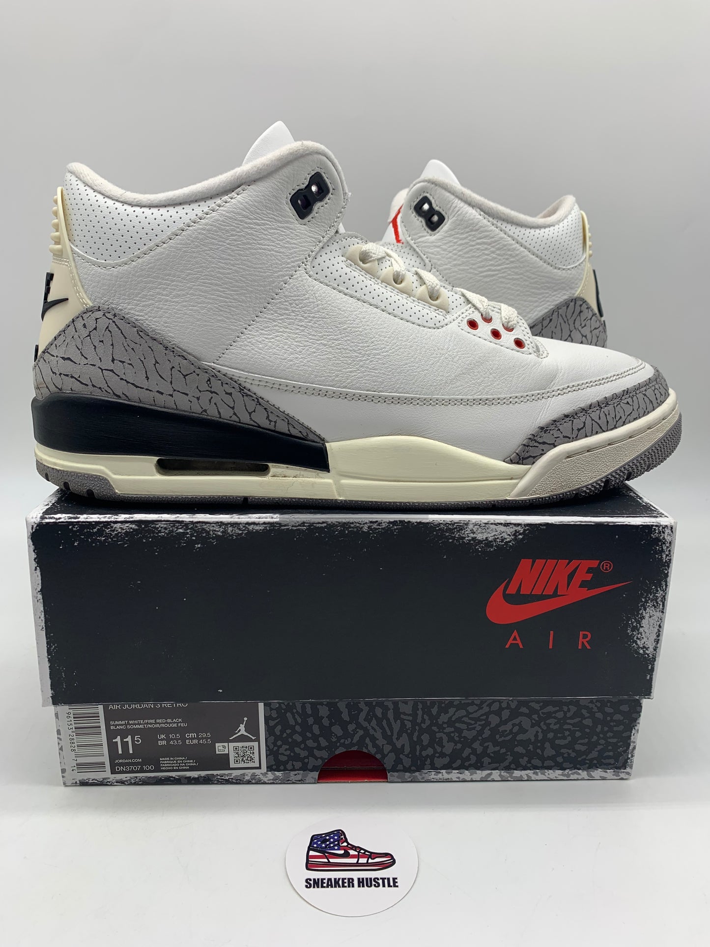 Jordan 3 Retro White Cement Reimagined