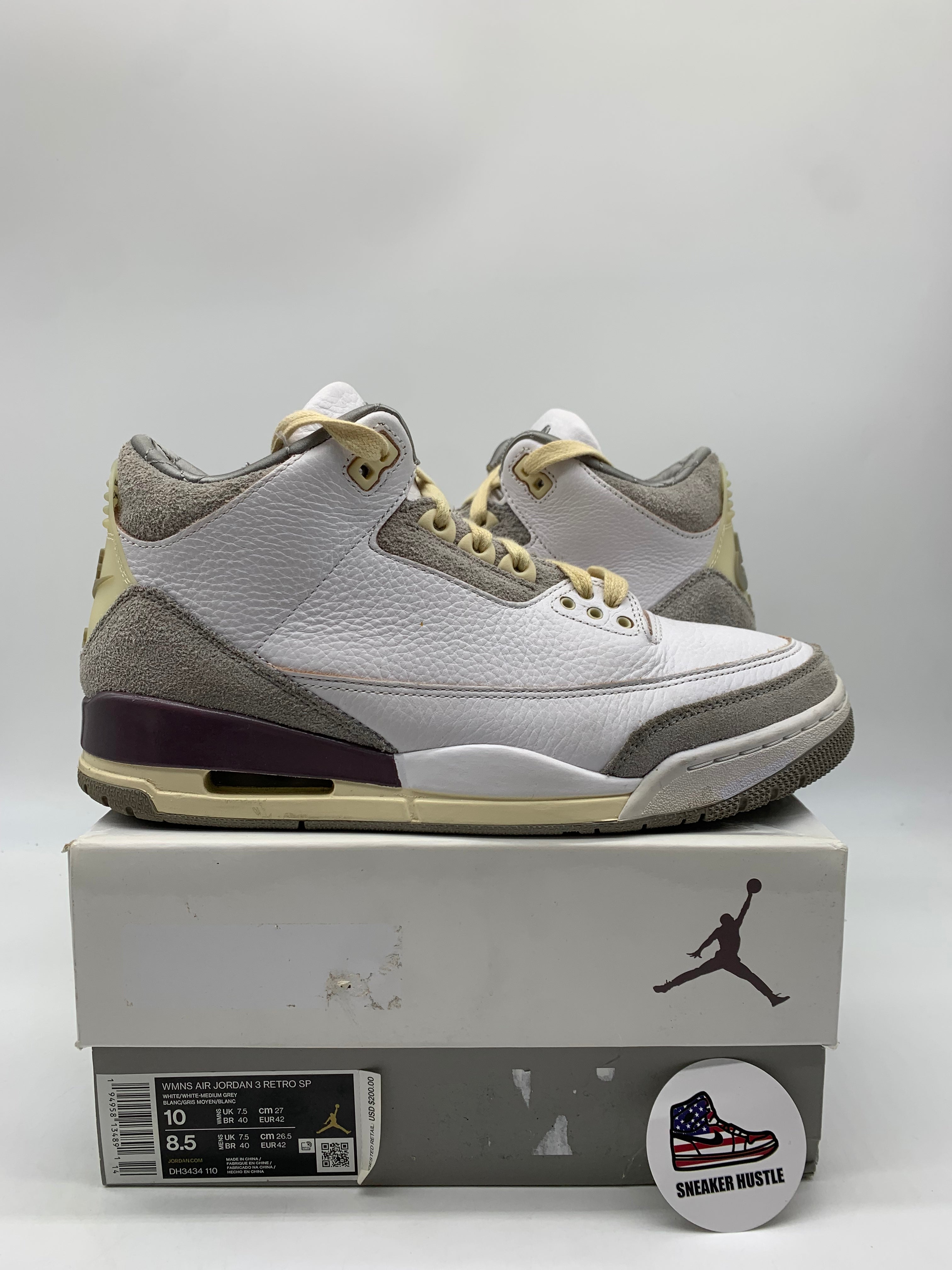 Jordan 3 Retro SP A Ma Maniére (Women's) – Sneaker Hustle USA