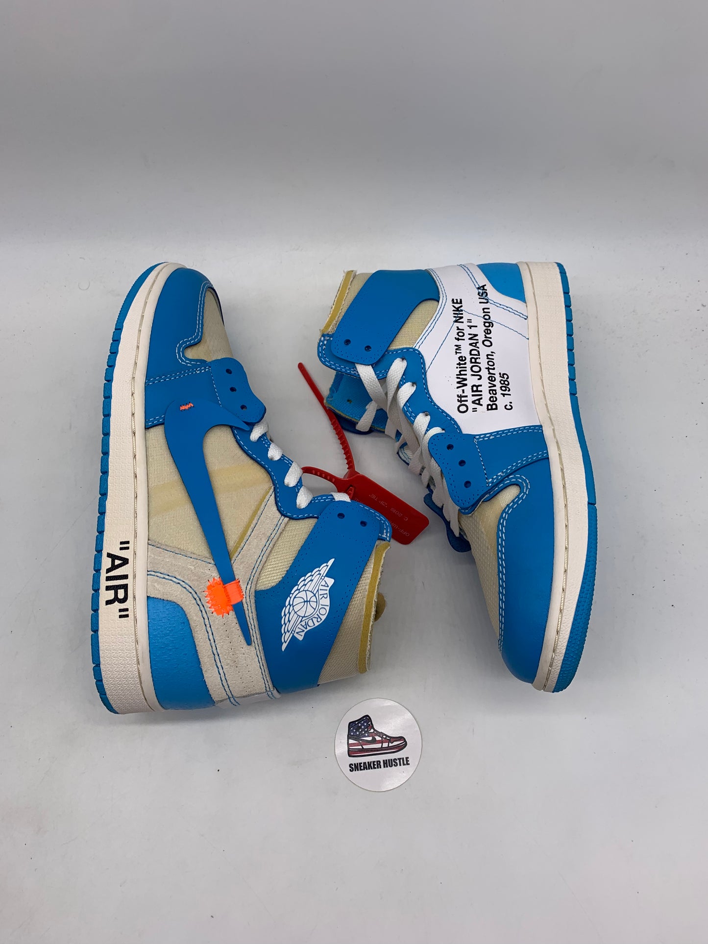 Jordan 1 Retro High Off-White University Blue