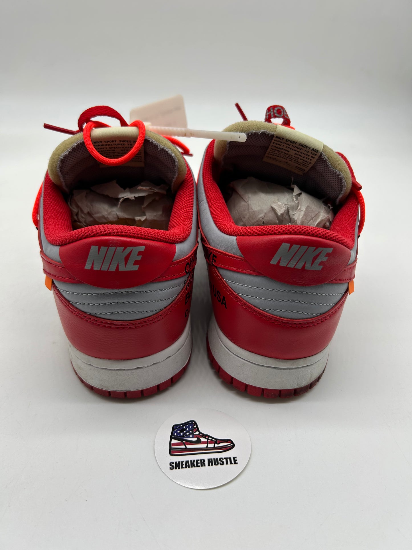 Nike Dunk Low Off-White University Red