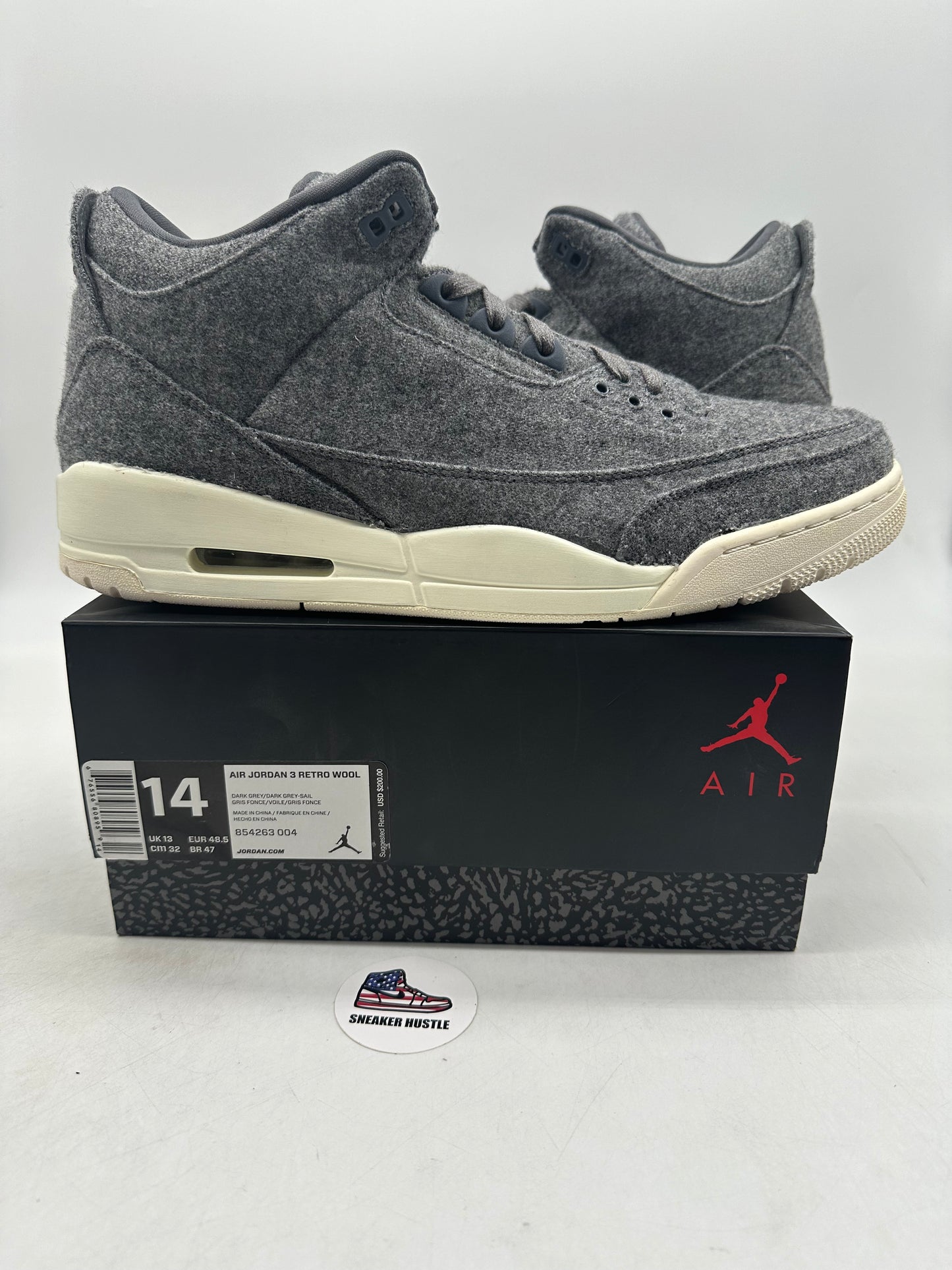 Jordan 3 Retro Wool