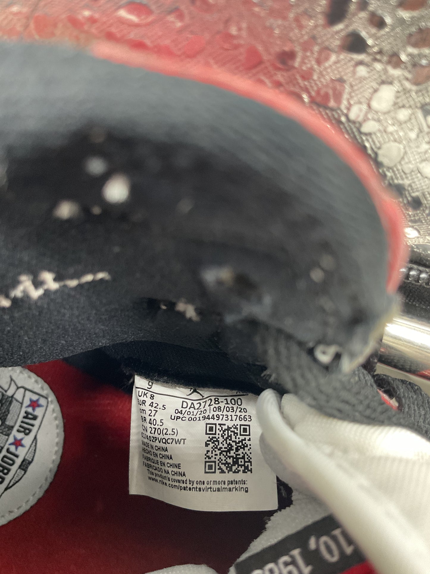 Jordan 1 Retro High Trophy Room Chicago