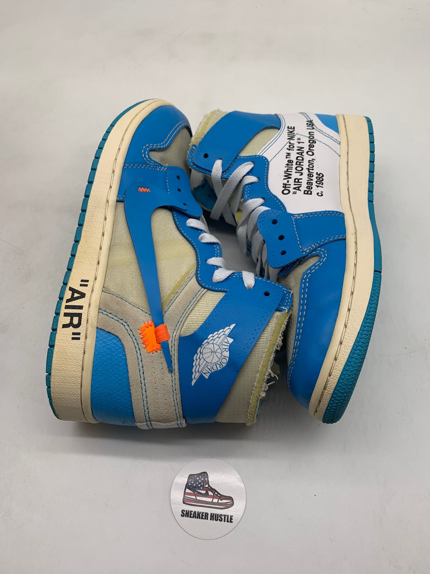 Jordan 1 Retro High Off-White University Blue