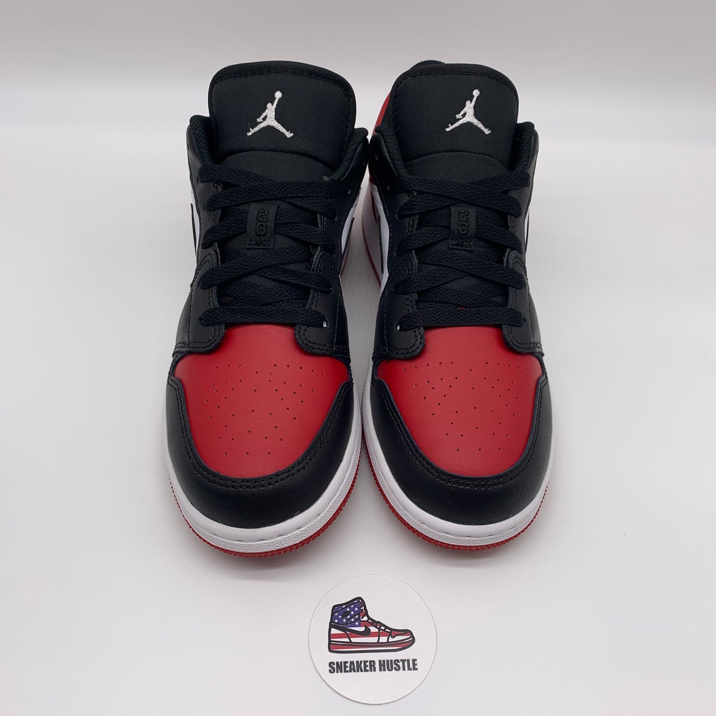 Jordan 1 Low Bred Toe GS