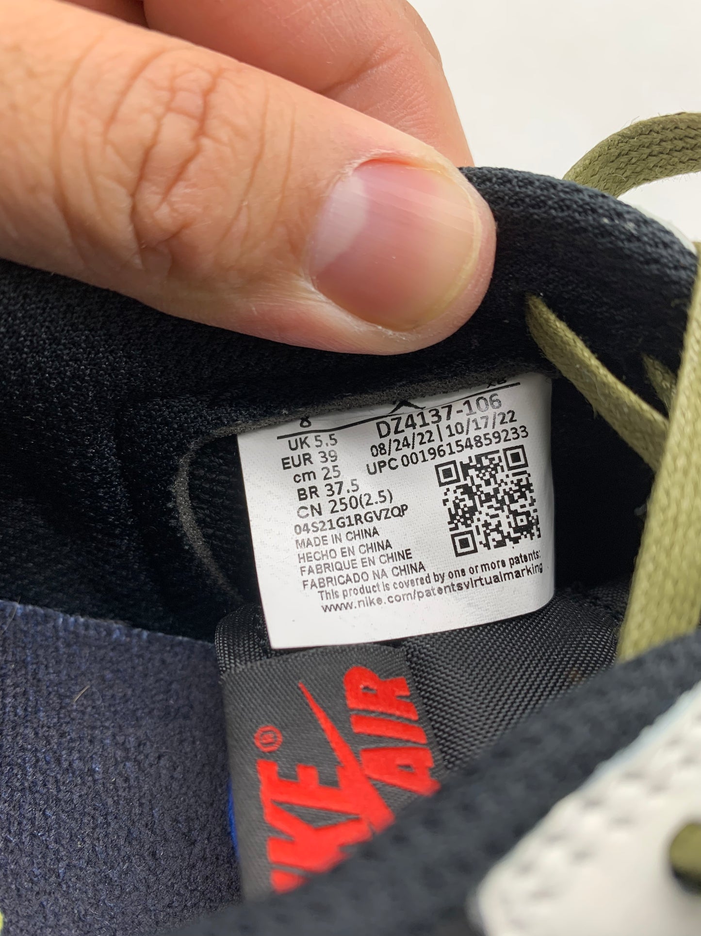 Jordan 1 Retro Low OG SP Travis Scott Olive (Women's)