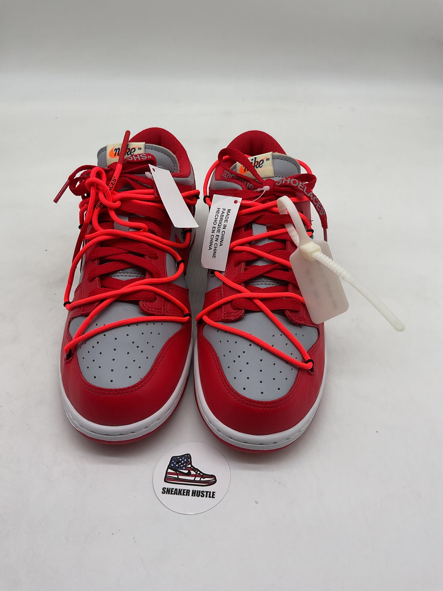 Nike Dunk Low Off-White University Red