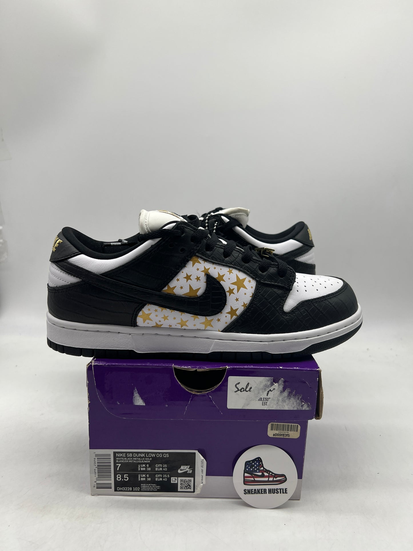 Nike SB Dunk Low Supreme Stars Black (2021)