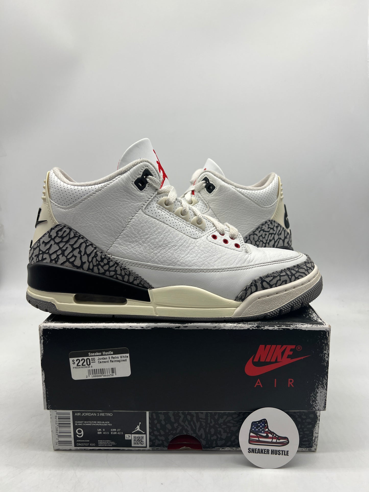 Jordan 3 Retro White Cement Reimagined