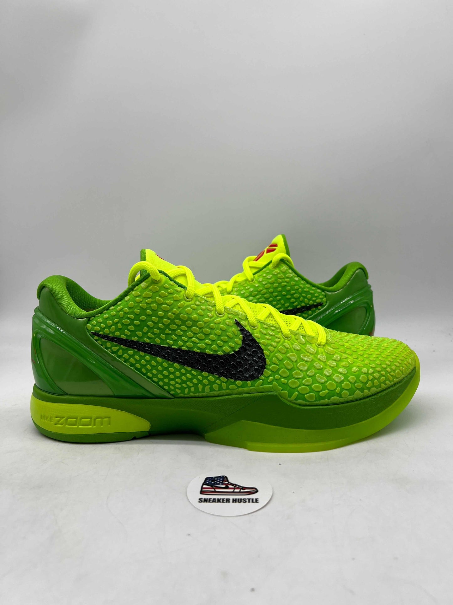 Nike Kobe 6 Protro Grinch 2020 sneaker size 13 with extra laces no box