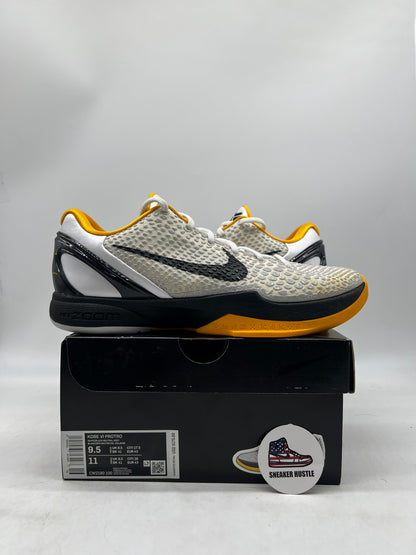 Kobe 6 Protro Playoff Pack White Del Sol