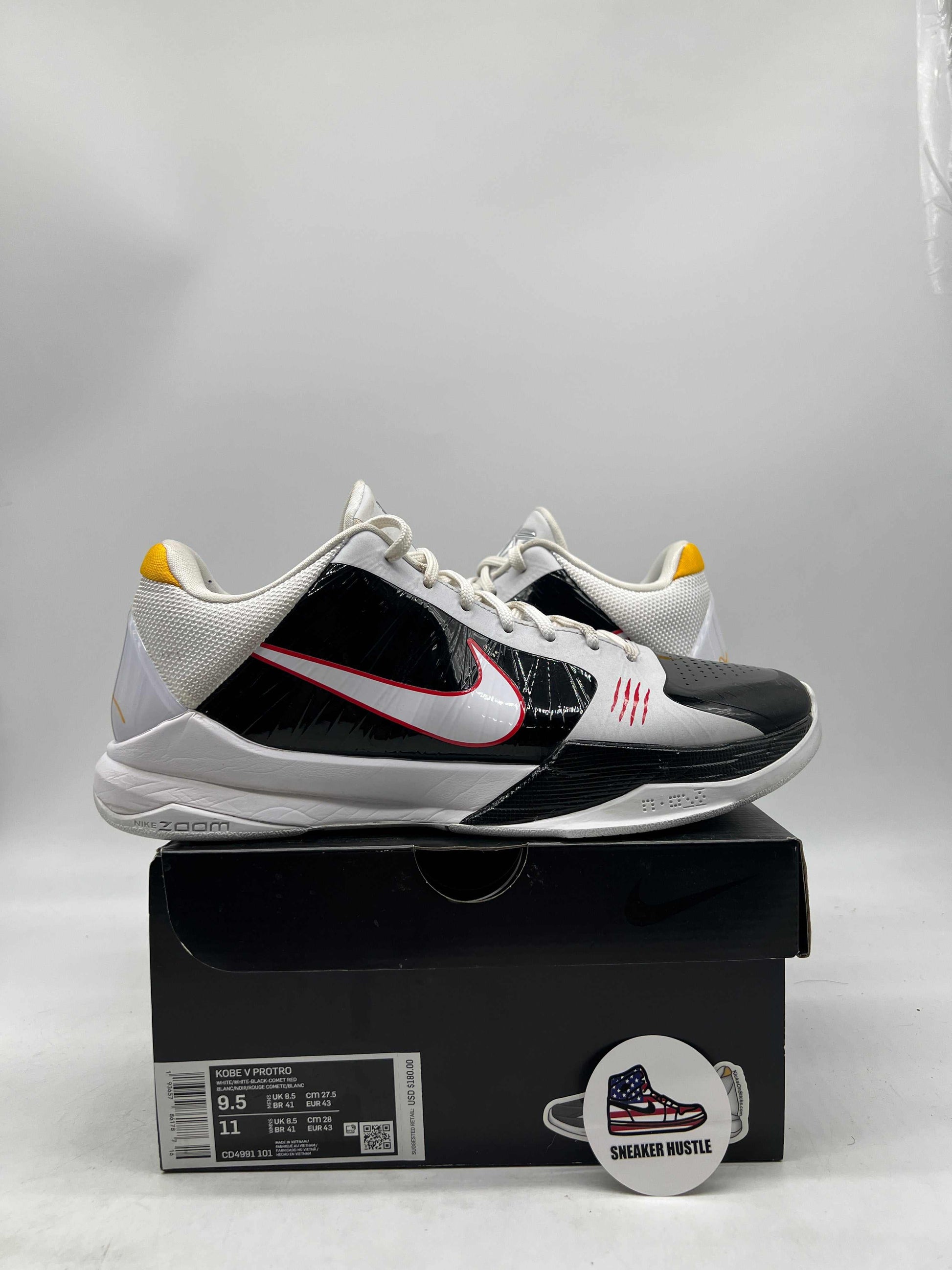 Nike Kobe 5 Protro Bruce Lee Alternate preowned size 9.5 sneaker