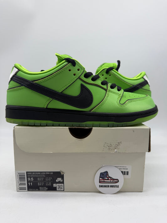 Nike SB Dunk Low The Powerpuff Girls Buttercup