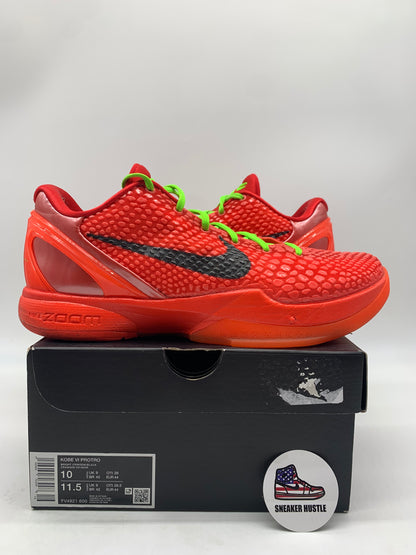 Nike Kobe 6 Protro Reverse Grinch