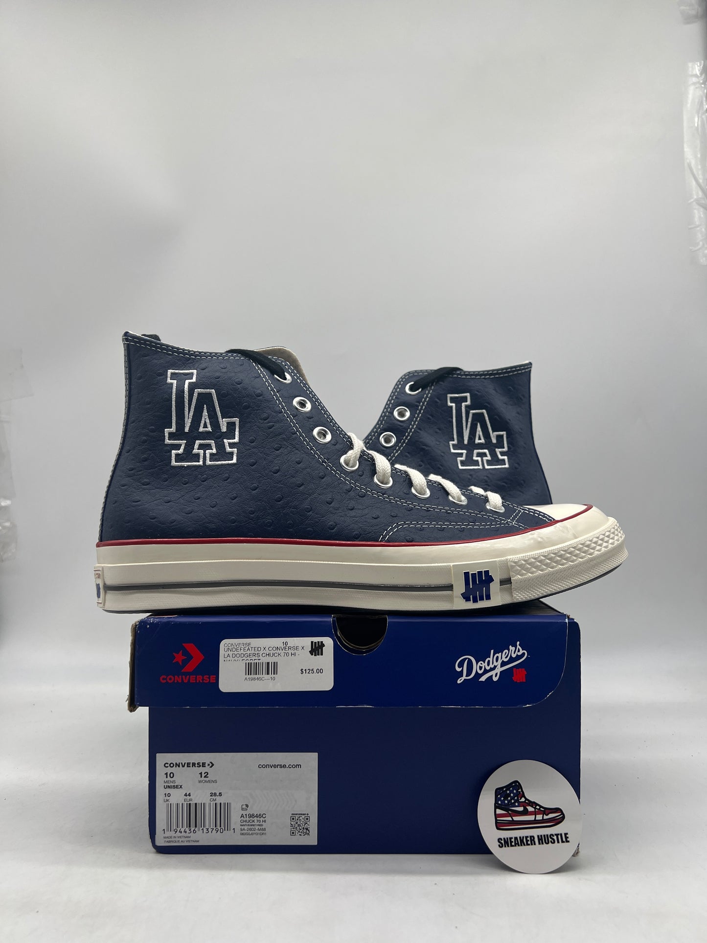Converse Chuck Taylor All Star Hi Undefeated x Los Angeles Dodgers Ostrich