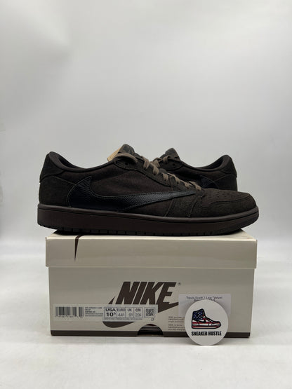 Jordan 1 Retro Low OG SP Travis Scott Velvet Brown