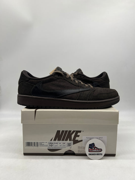 Jordan 1 Retro Low OG SP Travis Scott Velvet Brown
