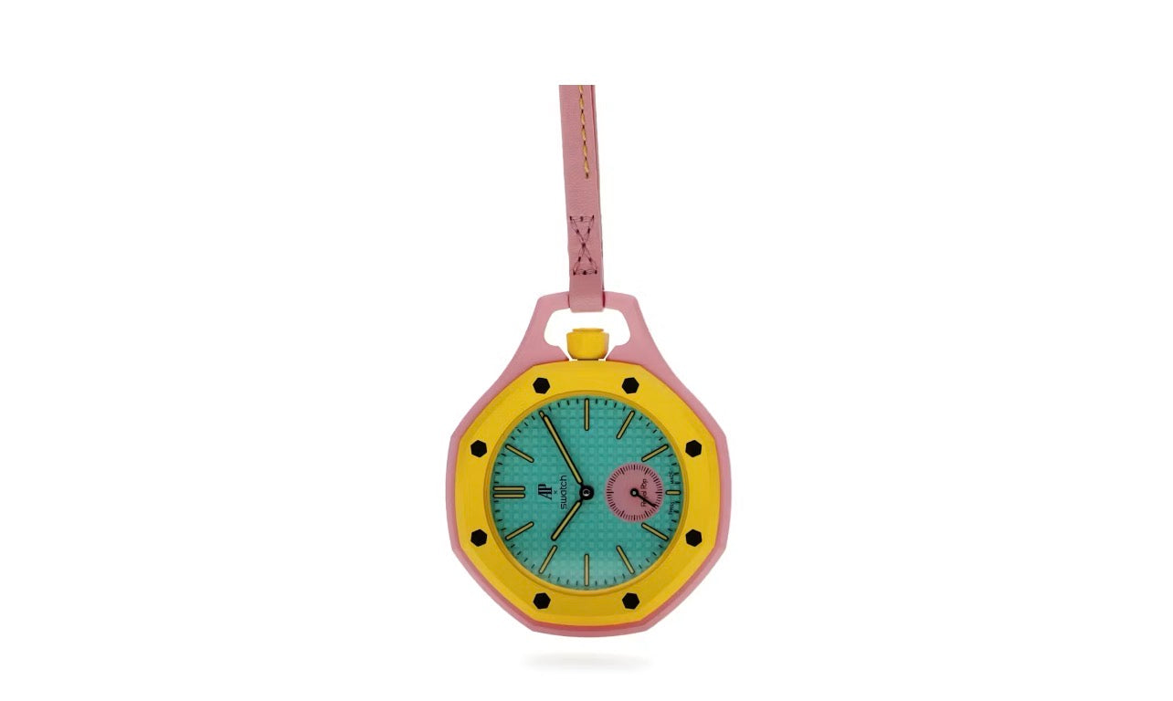 Swatch x Audemars Piguet AP Bioceramic Royal Pop Savonnette Otg Roz