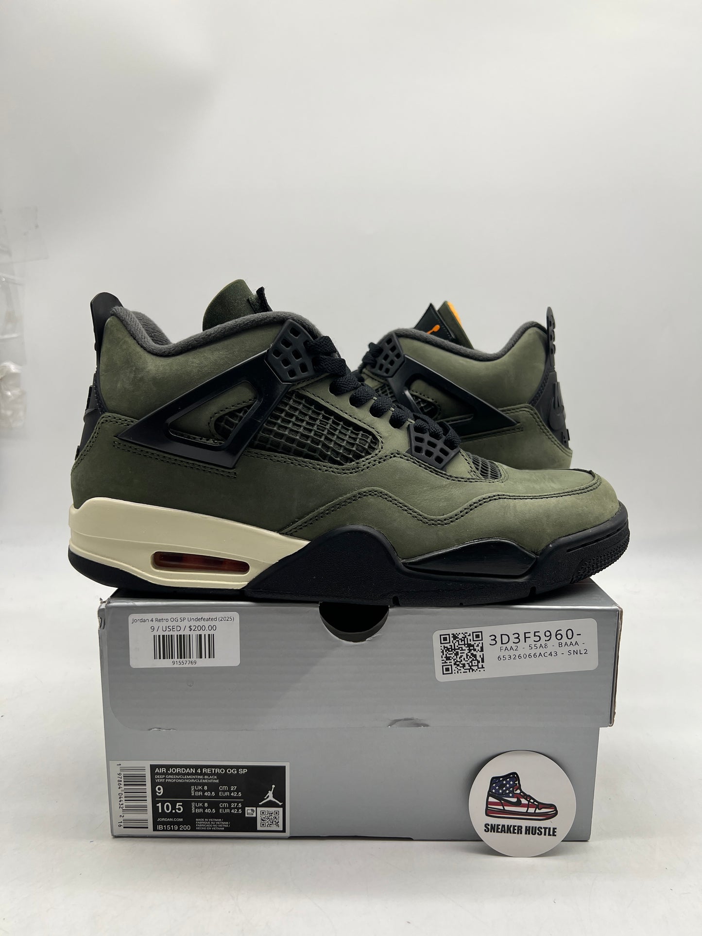 Jordan 4 Retro OG SP Undefeated (2025)