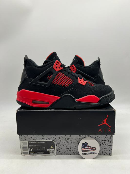 Jordan 4 Retro Red Thunder (GS)