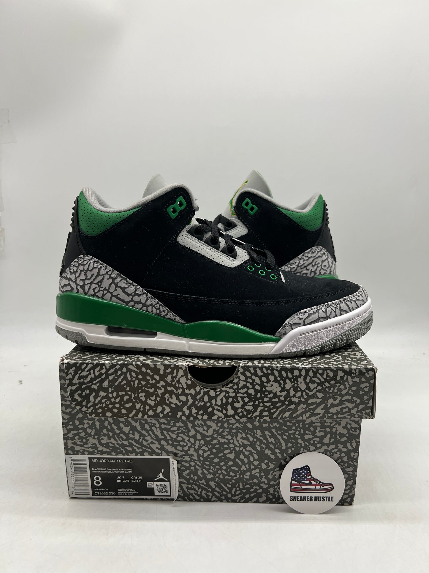 Jordan 3 Retro Pine Green