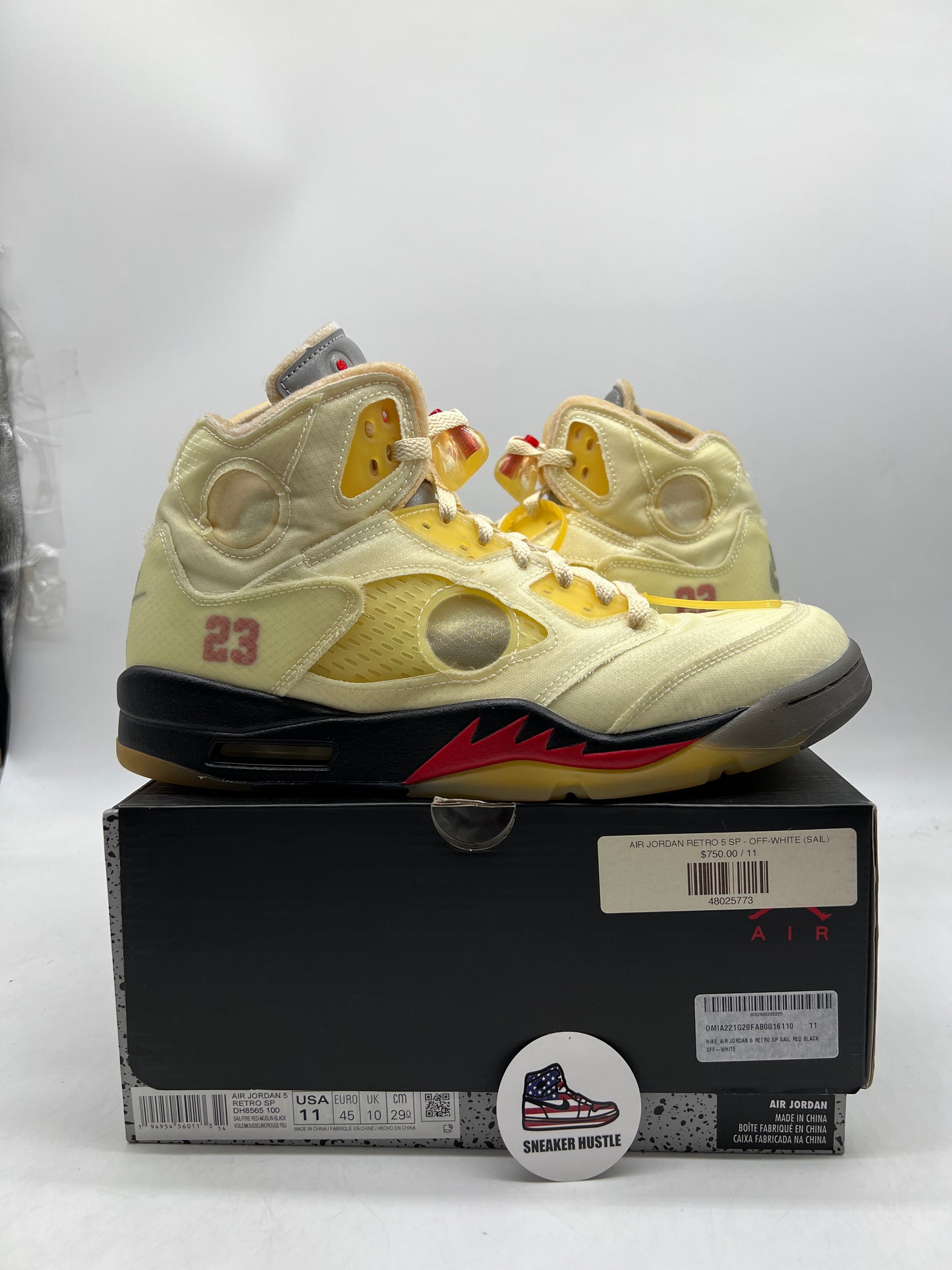 Jordan 5 Retro Off-White Sail