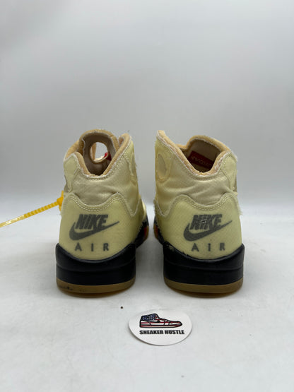 Jordan 5 Retro Off-White Sail